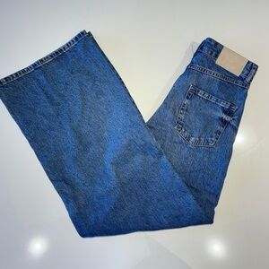 NWT Zara Wide Leg Jeans / Blue / 2